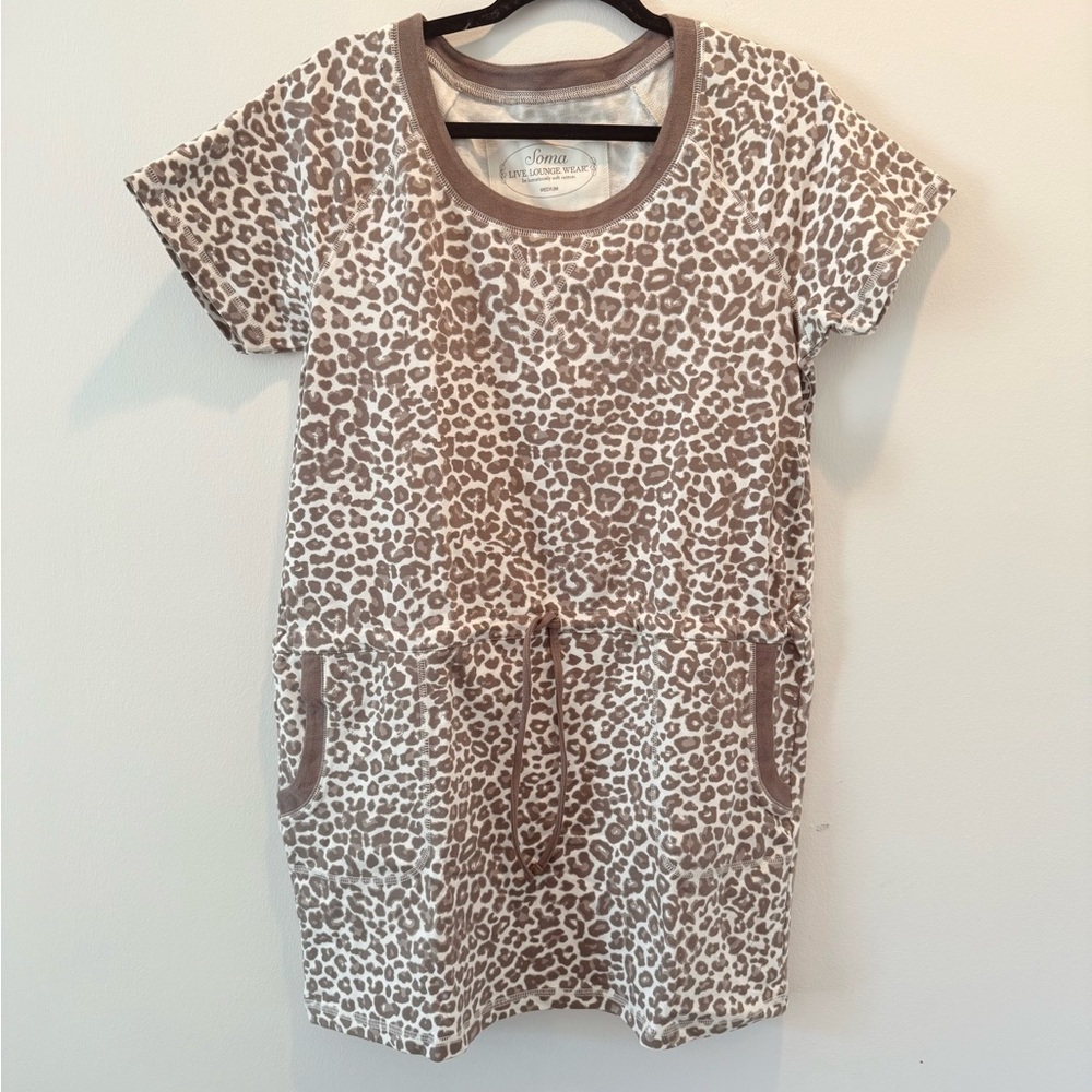 Soma Brown Leopard Lounge Top